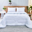 Ver imagem 4 de Edredom King Liso de Malha Fio Penteado 100% Algodão - Branco