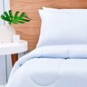 Edredom King Liso de Malha Fio Penteado 100% Algodão - Branco - 3