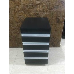Gaveteiro Multi Uso Casa e Escritório 100% Mdf 15mm Michelangello Preto Fosco - 1
