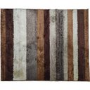 Ver mais imagens de Tapete Sala 1,50x2,00m Pelo Macio Capucino Listrado