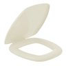 Assento Sanitário Almofadado Modelo Thema com Tampa Herc:Bege - 1