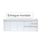 Ver imagem 2 de Balcão com Tampo 2m Branco Fosco 100% Mdf 15mm