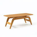 Ver imagem 2 de Mesa de Centro para Sala de Madeira Maciça 110cm Jamba Mel