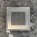 Ver imagem 2 de Grelha Listras com Base 10x10cm Inox Escovado 4006/1.e.c Invinox