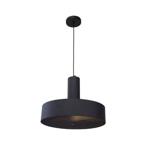 Pendente Blumenal Aço Redondo Preto