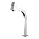 Ver imagem 2 de Torneira Cromada Lavatório Cozinha Banheiro Gourment Água Fria Monocomando Metal Cuba Alta D302z Luu