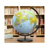 Globo Terrestre Inflável Mapa Mundi Em Português Giratório Com Suporte E Base - 6