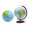 Globo Terrestre Inflável Mapa Mundi Em Português Giratório Com Suporte E Base - 2