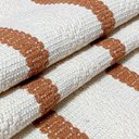 Ver mais imagens de Tapete Cozinha Kit 2 Peças Caramelo Passadeira 1,30m X 0,45m Capacho 0,65m X 0,45m Rústico Listrado