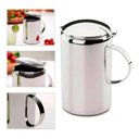 Ver imagem 4 de Jarra de Suco Inox 1,8 Litros com Tampa Água Bebidas Servir Mesa Posta Chá Café Bar Garrafa