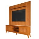 Ver imagem 1 de Rack Bancada King com Painel para Tv até 75 Polegadas Avante Cedro Ripado Impressão 3d Edn Cedro