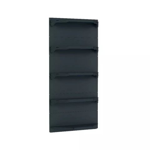 Kit 5 Bandejas para Gondola Canto 202 Fit 40/60 Preto Sp Etiqueta