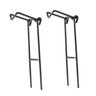 Kit 2 Suportes Secretária Espera para Vara de Pesca Dobrável Reforçado 30cm - 1