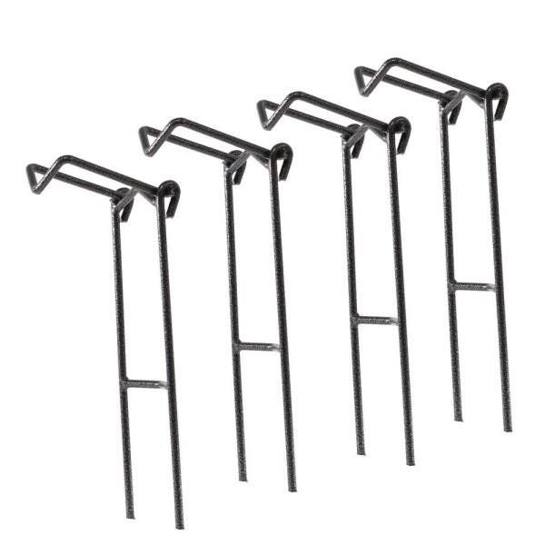 Kit 4 Suportes Secretária Espera Para Vara De Pesca Dobrável Reforçado 70Cm - 1