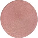 Ver imagem 1 de Kit 6 Americano Requinte Liso para Mesa Redondo 38cm Rosê