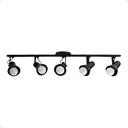 Ver imagem 1 de Spot Trilho 5 Sobrepor Direcionável E-27 Preto