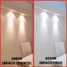 Lampada Bulbo Led Alta Potencia 50W 6500k E27 Branca 310011:Branco-frio/110V/220V - 3