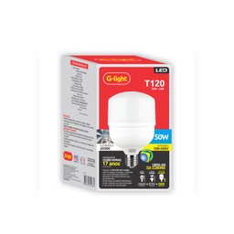 Lampada Bulbo Led Alta Potencia 50W 6500k E27 Branca 310011:Branco-frio/110V/220V - 2
