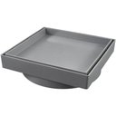 Ver imagem 1 de Ralo Invisível Cinza 15 X 15 Cm - 1617 Estrela 15x15