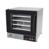 Kit - Forno Turbo Prp-004 Plus Digital 220v Preto + 4 Assadeiras - Progás - 4