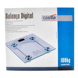 Balança De Banheiro Digital Vidro Temperado Ate 180Kg Forte - 3