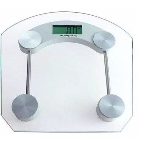 Balança Digital Vidro Temperado 180kg Banheiro Academia