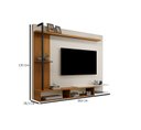 Ver imagem 3 de Painel Home Suspenso Estilo Industrial Onix Tv 65 Polegadas Luapa Móveis