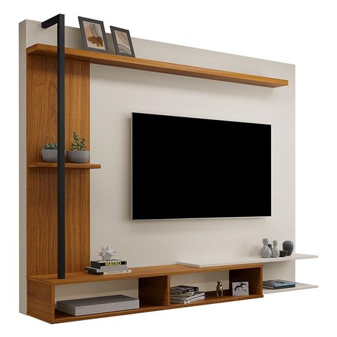 Painel Home Suspenso Estilo Industrial Onix Tv 65 Polegadas Luapa Móveis