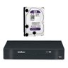 DVR Intelbras 16 Canais Mhdx 1116 Multi HD G4 + HD Purple 1T - 1