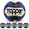 Pack Com 6 Bolas De Futebol De Campo Topper Slick Ii - 1