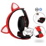 Fone de Ouvido Gatinho Bluetooth 5.0 Dobravel Vermelho - 4