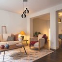 Ver imagem 2 de Luminária Teto tipo Pendente KAZAN MDF - Completa - Cor: Preta