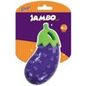 Brinquedo De Cachorro Mordedor Vegetal Sound Berinjela Jambo - 1