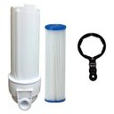 Ver imagem 1 de Filtro Água Caixa Dágua Cavalete Com Refil Lavável Plissad