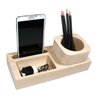 Porta Lápis, Celular, Clips Organizador em Madeira Maciça - 2