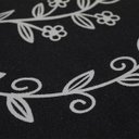 Ver imagem 3 de Tapete Jogo de Banheiro Preto Antiderrapante Kit 3 Peças Ramos Cinza