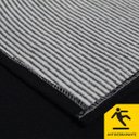 Ver imagem 5 de Jogo Tapete Cozinha Preto Algodão Antiderrapante 3 Peças Frase Marfim