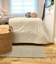 Ver imagem 1 de Tapete Beira Cama Andaraí 45x100cm Natural - Antiderrapante