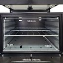 Ver imagem 5 de Fogão 4 Bocas Cefaz com Forno e Chapa Linha Gold Alta Pressão Cfzg-128C