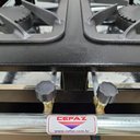 Ver imagem 7 de Fogão 4 Bocas Cefaz com Forno e Chapa Linha Gold Alta Pressão Cfzg-128C