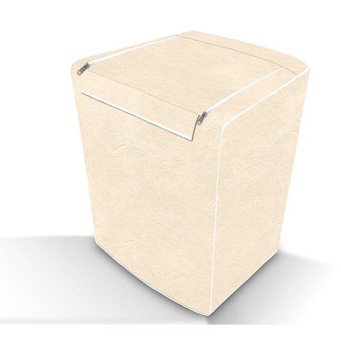 Capa Máquina de Lavar Abertura Superior com Zíper Tamanho G:bege