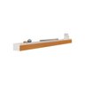 Nicho Suspenso Aspen 217cm com 3 Portas Edn Móveis:off White/cedro - 1