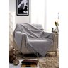 Manta para Sofá Italiana Cinza - 135x150cm - 1