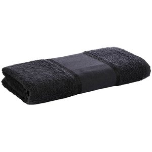 Toalha de Banho Artesanato Belíssima Bordar Ponto Cruz Perfeito Estilo Preto