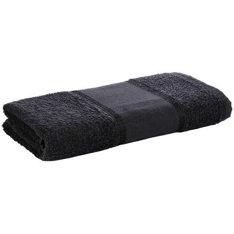 Toalha de Banho Artesanato Belíssima Bordar Ponto Cruz Perfeito Estilo Preto