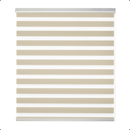 Persiana Rolo Double Vision Zebra 1,80l X 1,60a Bege - 1