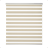 Persiana Rolo Double Vision Zebra 1,80l X 1,60a Bege - 1