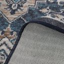 Ver imagem 5 de Passadeira Antiderrapante Corredor Persa Belga Classico Miro:01 Azul/0,60x1,80m