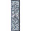 Ver imagem 4 de Passadeira Antiderrapante Corredor Persa Belga Classico Miro:01 Azul/0,60x1,80m