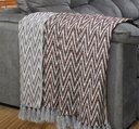 Ver imagem 1 de Manta para Sofá Dupla Face Jacquard Tripolli Missoni Grinalda - 135x150cm